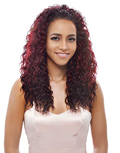 Janet Collection New Easy Quick AGATHA Half Wig (1B - Off Black)