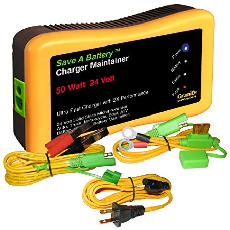 Battery Saver 2365-24 24V 50W Quick Charger and Auto Pulse Maintainer