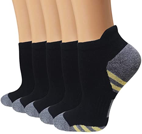 Copper Plantar Fasciitis Compression Socks For Men & Women-5/7 Pairs-Fit for Sports, Athletic, and Travel