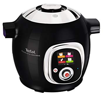 Tefal Cook4Me Connect Multi-Cooker with Interactive Control Panel, Connected Capability and 50 Integrated Recipes, 6 L