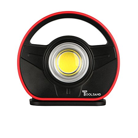 Toolsand High Power Portable Cordless Rechargeable LED Worklight Floodlight (1000 Lumens)