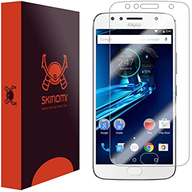 Moto G5s Plus Screen Protector , Skinomi TechSkin Full Coverage Screen Protector for Moto G5s Plus Clear HD Anti-Bubble Film