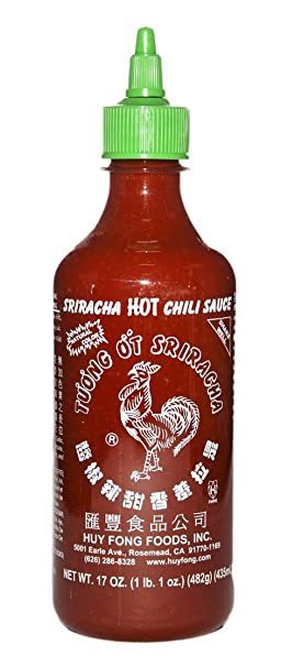 Huy Fong, Sriracha Hot Chili Sauce, 9 Ounce Bottle