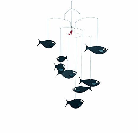 Flensted Mobiles Nursery Mobiles, Shoal of Fish