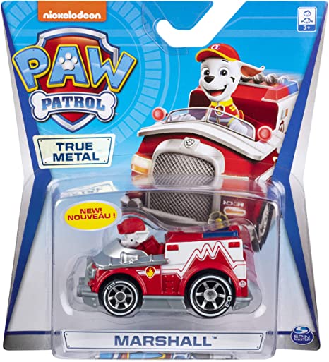 Paw Patrol Marshall's EMT Truck Diecast Car 1:55 Scale