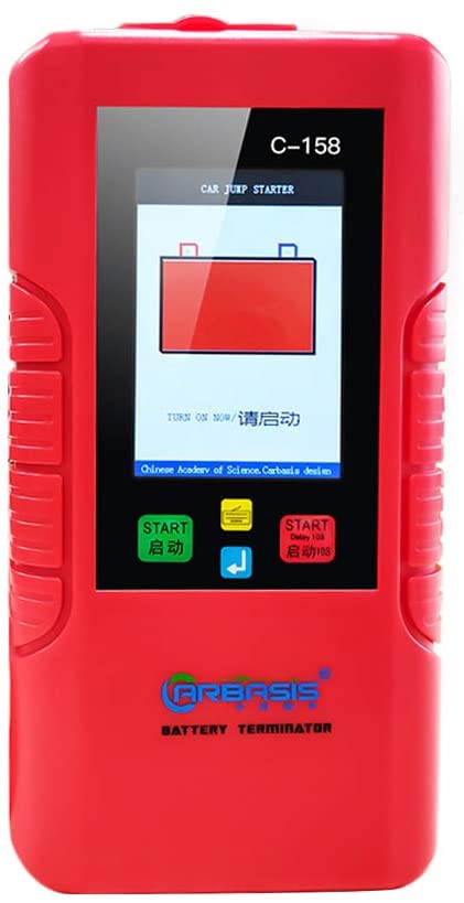 JDIAG C-158 12V Super Capacitor Jump Starter (No Battery), Full Charge with Little Power in Few Seconds, Charge in Aanytime and Anywhere