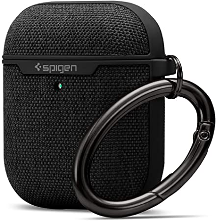 Spigen Urban Fit Designed for Apple Airpods Case Cover for Airpods 1 & 2 [LED Light Visible] - Black