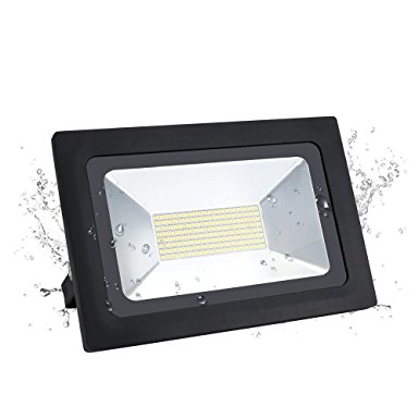 60W LED Flood Light Super Bright Waterproof Energy Efficient Security Outdoor Lighting LED Spotlight ,4500 LM, Daylight White (5500-6500K), 288LEDs, Wall Lights Outdoor Lighting Fixtures by BENERAY
