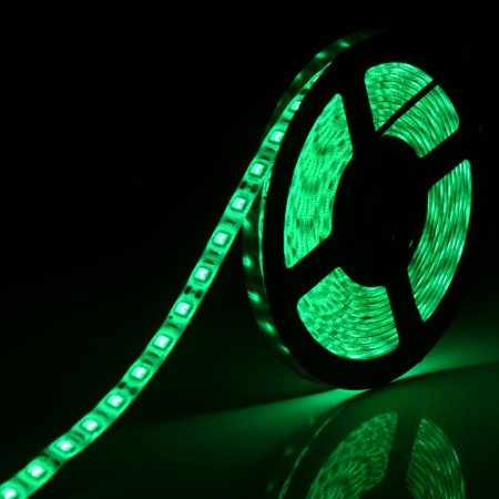 ANNT 5m SMD 5050 LED Strip Waterproof 300 Leds 5m green