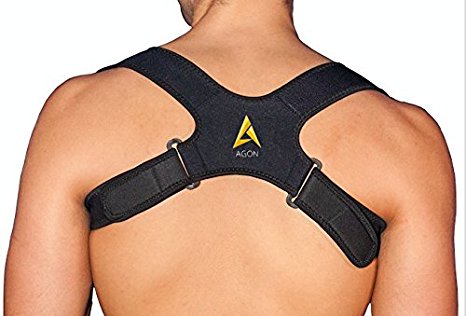 Agon Posture Corrector Clavicle Brace Support Strap (L/XL)