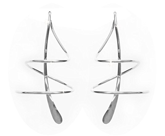 Earspiral Earrings 301SSS Sterling Silver