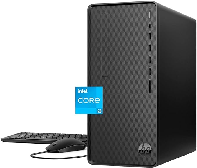 HP Slim S01-pF2033w Mini Tower Desktop, Intel Corei3-12100 Processor(4 core, 3.3GHz),8GB DDR4 RAM, 512GB SSD, Intel UHD Graphics 730 Graphics, Wi-Fi,Windows 11 Home (Renewed)