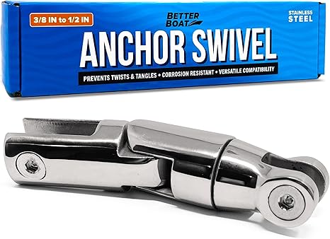 Better Boat Anchor Swivel Stainless Steel Anchor Swivel Shackle Chain Swivels