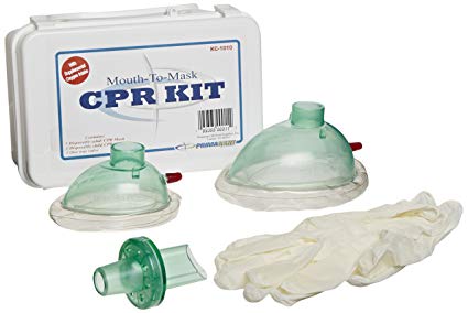 Primacare KC-1010 Universal Mouth-to-Mask CPR Kit