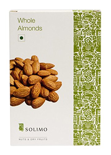 Amazon Brand - Solimo Premium Almonds, 1kg