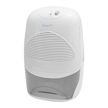 Serene Life PDUMID55 - Electronic Dehumidifier 68 Oz - Effective  for Rooms up to 2,200 Cubic Feet