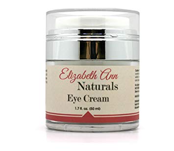 Advanced Eye Cream for Lifting and Tightening with Organic 'Natures Botox Plant' Hibiscus, Vitamin C, E, B3 and Rosehip Oil - 1.7oz by Elizabeth Ann Naturals