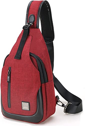 weiatas Sling Bag for Men Women Crossbody Shoulder Backpack Daypack Chest Sling