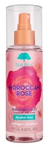 Tree Hut Moroccan Rose Fragrance Mist | Spritz On for a Refreshed Feel or Layer with Your Favorite Scents | Alcohol Free | 6 fl oz.