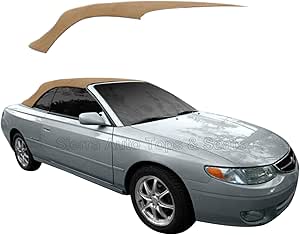 Sierra Auto Tops Convertible Top Replacement for Toyota Solara 2000-2003, Stayfast Canvas, Beige