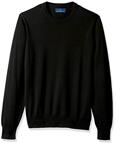 Amazon Brand - BUTTONED DOWN Men's Supima Cotton Lightweight Crewneck Sweater