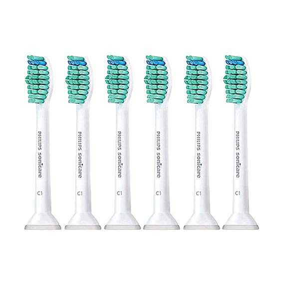 Genuine Philips Sonicare HX6013/63 C1 ProResults Replacement Brush Heads, Standard - (6 Pack)