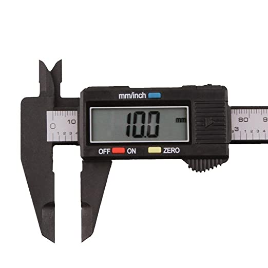 Generic 150mm/6Inch Lcd Digital Electronic Carbon Fiber Vernier Caliper Gauge Micrometer