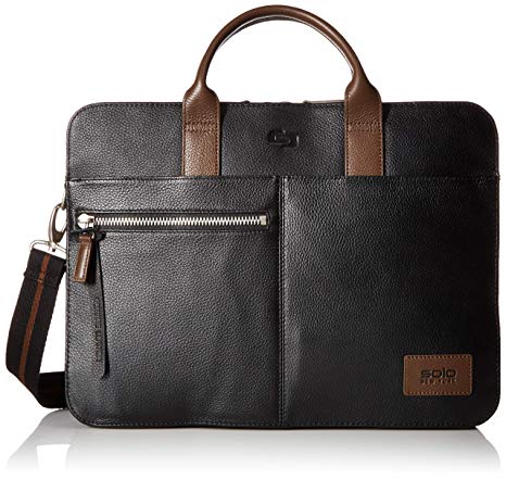 Solo Brookfield Pebbled Leather Slim Brief