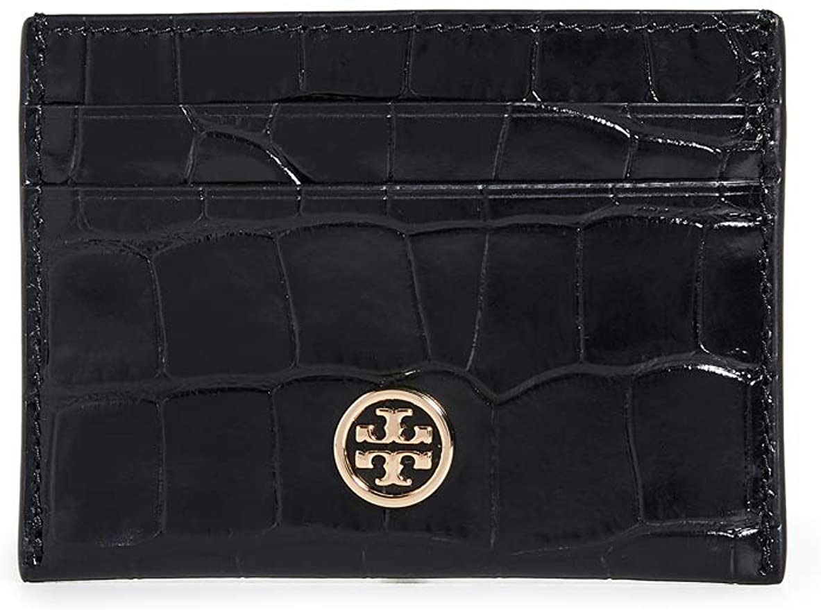 Tory Burch Women's Robinson Embossed Card Case