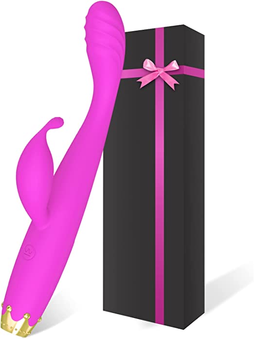 G Spot Vibrator for Women, Clitoral Mini Rabbit Vibrator High-Frequency Stimulator with 10 Speed Vibrating for Vagina Nipples Anal Rechargeable Adult Sex Toys & Games