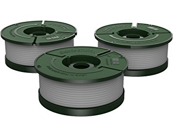 Quickload 40ft Spool for Black and Decker String Trimmers (Replacement Autofeed Spool), 3-Pack (compatible with AF-100)