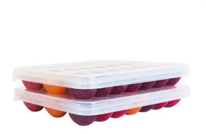 Kid Simple Flexible Solids Starter Kit, comparable to Mumi&Bubi Solids Starter Kit, Baby Food Freezer Storage Trays