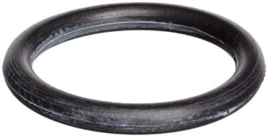 M3.5x141 Buna-N O-Ring, 70A Durometer, Round, Black, Buna-N, 141 mm ID, 148 mm OD, 3.5 mm Width