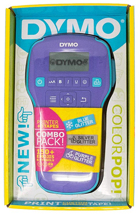 DYMO COLORPOP Color Label Maker Combo Pack Printer with 3 Tapes