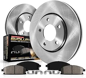 Power Stop KOE8495 Autospecialty Rear Brake Kit-OE Brake Rotors & Ceramic Brake Pads