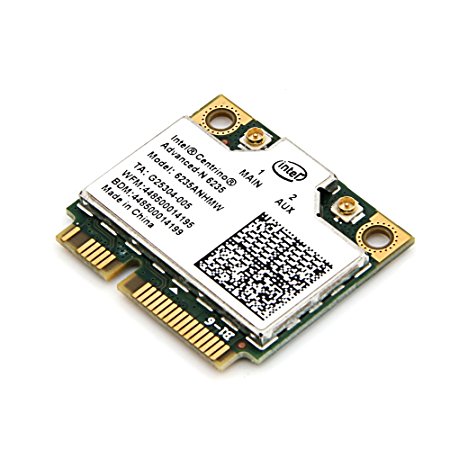 Intel Centrino Advanced-N 6235 6235ANHMW Wlan Bluetooth 4.0 Half MINI Card 802.11 a/b/g/n Dual-band 300 Mbps