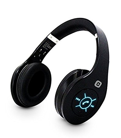 Double Bass Clear Stereo Sound Bluetooth Wireless Headphones with Hands-free and In Headset Control - Studio Edition