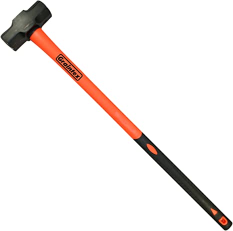 Graintex SH1616 Sledge Hammer 16 Lb with 36-Inch Fiberglass Handle