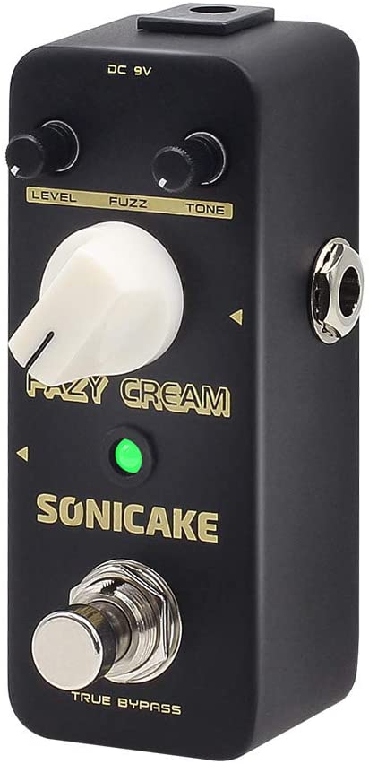 SONICAKE Fazy Cream True Bypass Vintage Fuzz Guitar Effects Pedal