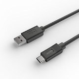Aukey USB Type C Cable with 56k ohm pull-up resistor 3ft USB 20 to USB-C Type C Sync and Charging Cable for Apple New MacBook 12 Nexus 6P Nexus 5x Nokia N1 One Plus 2 and Other Type-C Devices