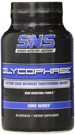 Serious Nutrition Solution Glycophase Dietary Supplement Capsules, 60 Count