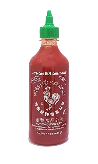 Huy Fong Sriracha Hot Chili Sauce-17 oz. (481 g)