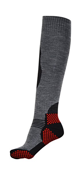 Octave Mens High Performance Ski Socks With Shin Protection