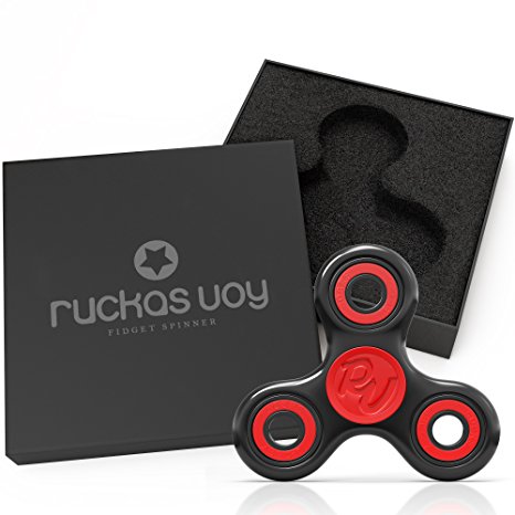 Ruckas Voy Anxiety Fidget Spinner Toy Figit | Gifts for Kids Adults Friends | Help Focus and Concentration.Relieves ADHD Anxiety Stress Autism ADD and Boredom