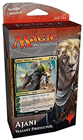 Magic Aether Revolt Planeswalker Deck - Ajani, Valiant Protector (Includes 2 Booster Packs)