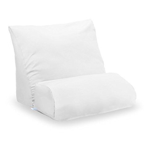 Contour Flip 10 In One Pillow Case (White, King)