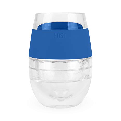 Host 6379 Wine FREEZE Cooling Cup, Blue, 1 Cup