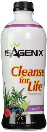 Isagenix - Cleanse for Life 32 oz Bottle Natural Rich Berry Flavor