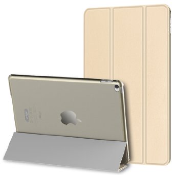 iPad Mini 4 Case, JETech Apple iPad Mini 4 Slim-Fit Folio Smart Case Cover with Auto Sleep/Wake for Apple New iPad Mini 4 (Gold) - 3280C
