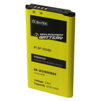 BinTEK Brand Samsung Galaxy S5 Mini Battery EB-BG800BBE 2100mAH Li-Ion Premium Samsung S5 Mini Battery / Compatible with Models G800F G800A G800H G800P G800T G800V International AT&T Sprint T-Mobile Verizon